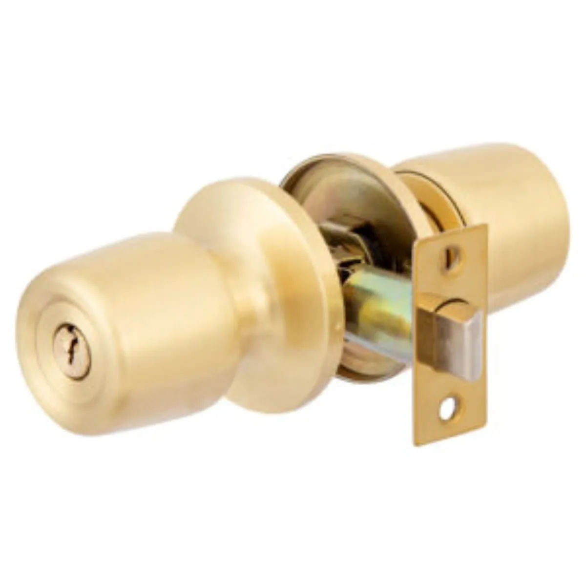 POLI - Cerradura Tubular 8000 Bronce Poli Acceso