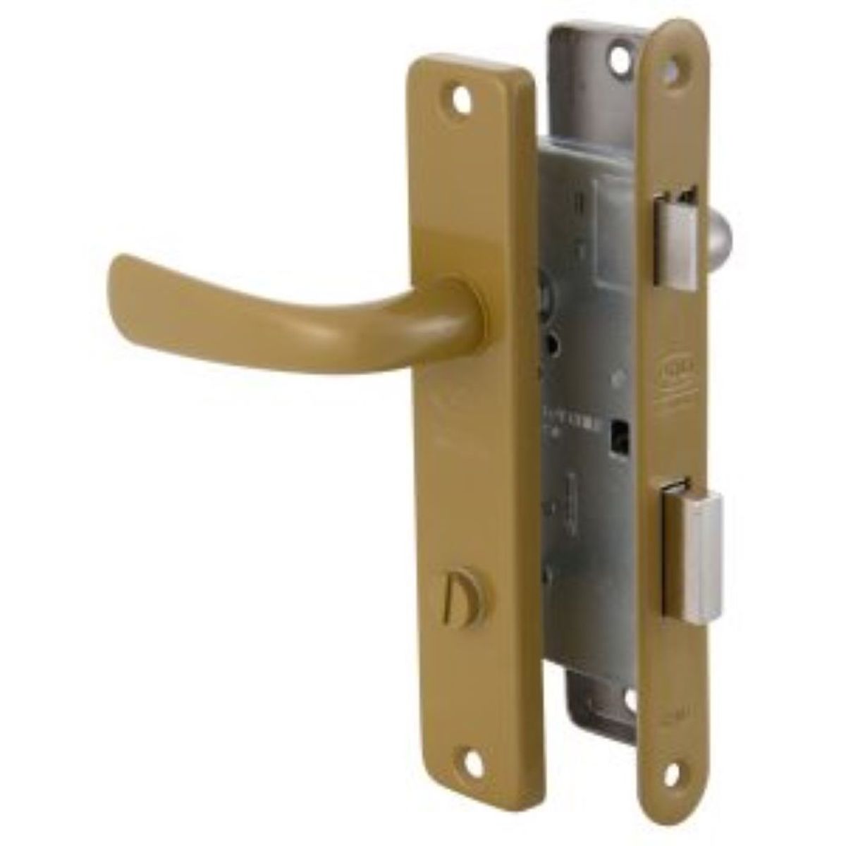 POLI - Cerradura Embutida Clásica Poli B40 Baño