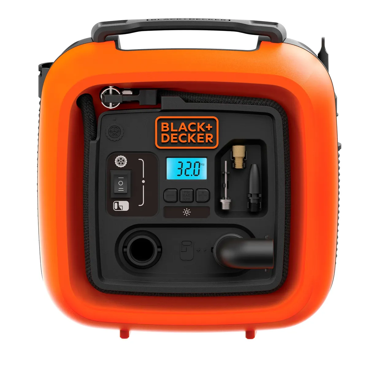 BLACK+DECKER - Inflador multipropósito 12V BLACK+DECKER BDINF12-LA
