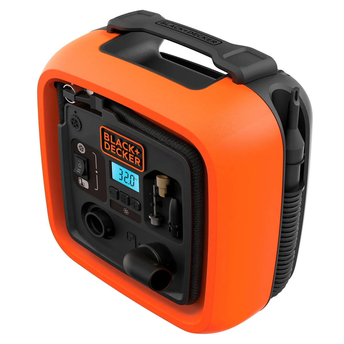 BLACK+DECKER - Inflador multipropósito 12V BLACK+DECKER BDINF12-LA