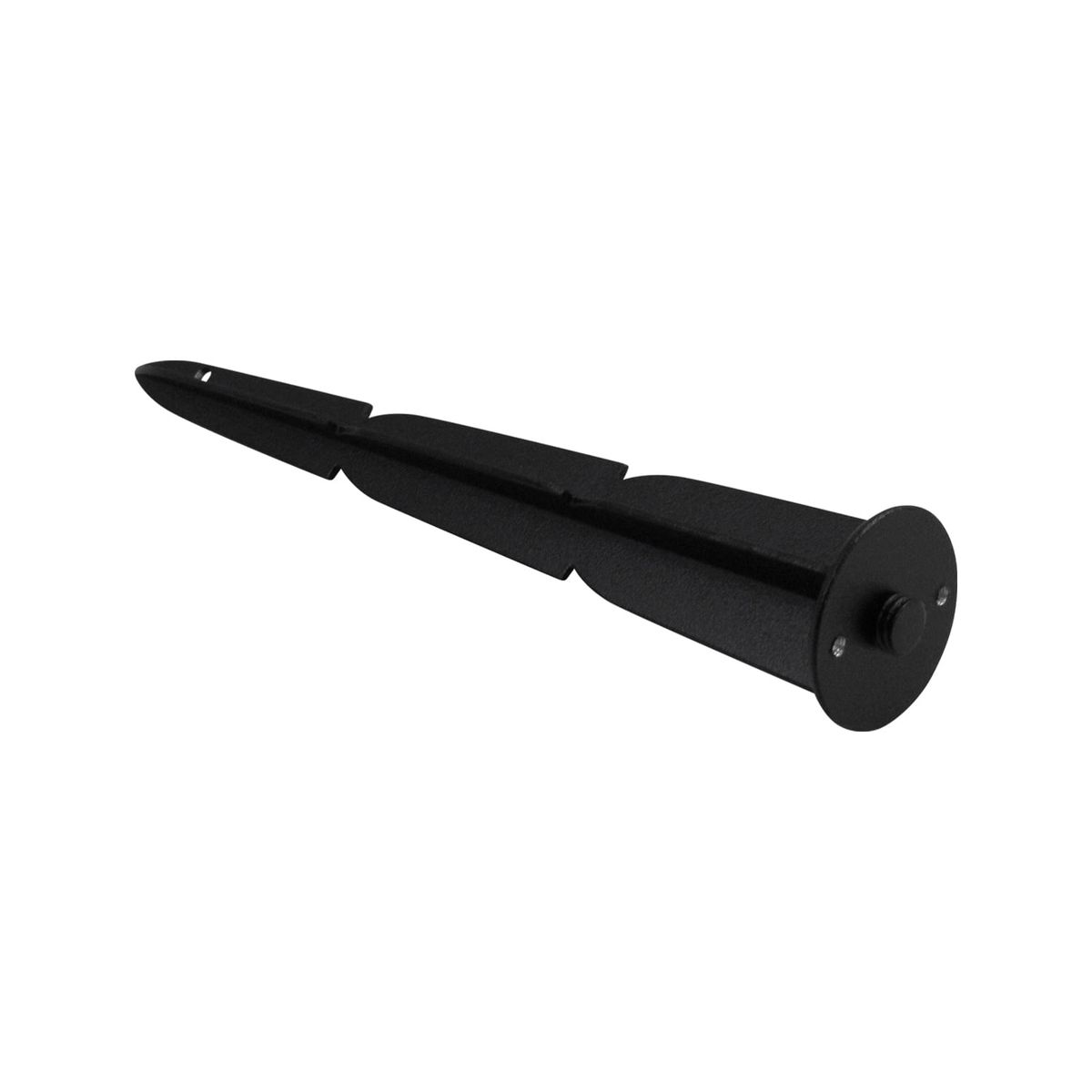 BLUMENAU - BASE FIJACION BLUMENAU PEQUEÑA PARA EXTERIOR NEGRA