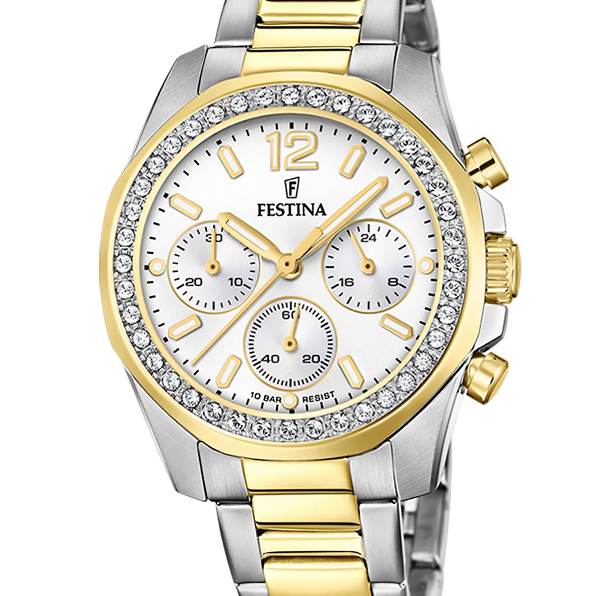 FESTINA - Reloj F20607/1 Festina Nácar Mujer Boyfriend Collection