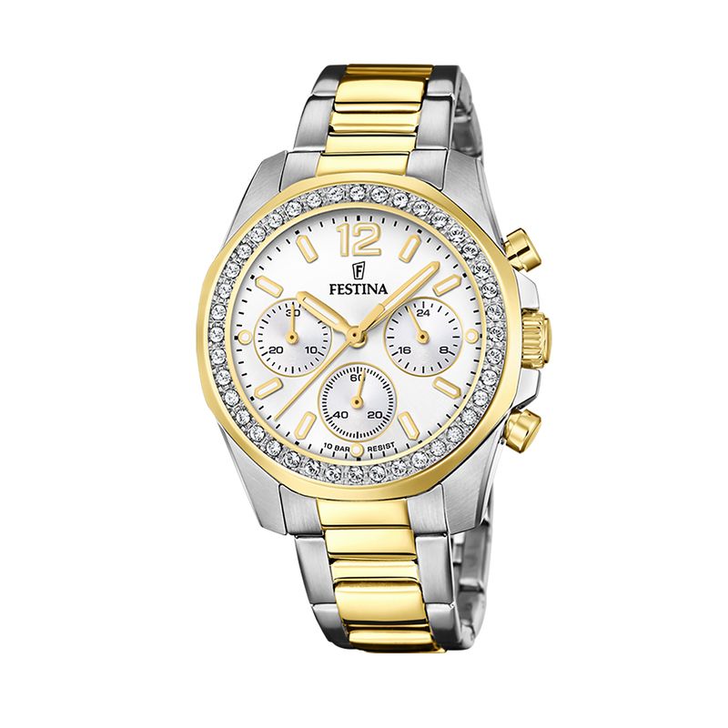 FESTINA - Reloj F20607/1 Festina Nácar Mujer Boyfriend Collection