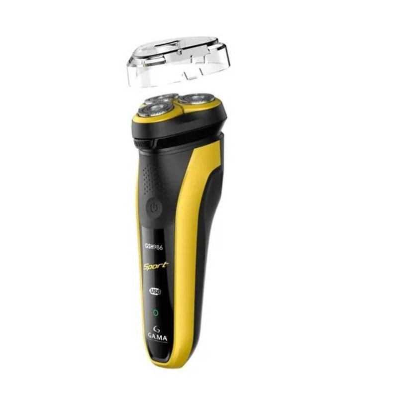 GAMA - Afeitadora Gsh 986 Sport Usb Amarillo Gama.-