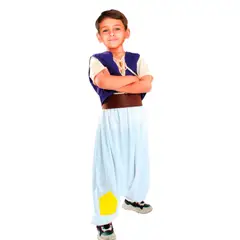 GENERICO - Disfraz Infantil Aladin Niño 5-6 años