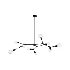 LED STUDIO - LÁMPARA COLGANTE ARKA (SIN AMPOLLETA E27) NEGRO