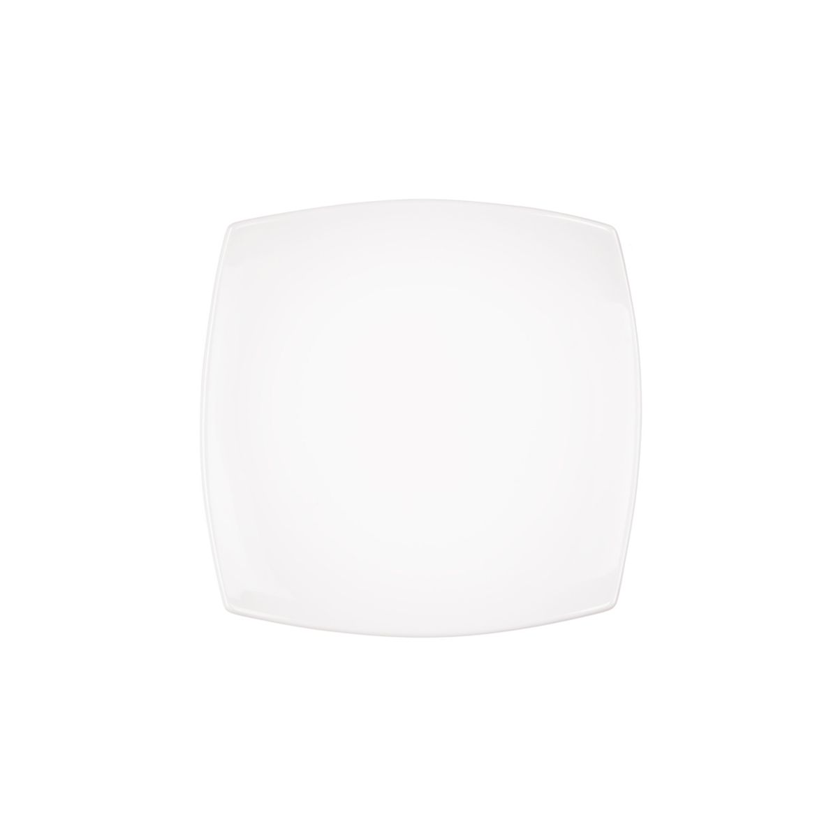 STAR FINE PORCELAIN - SET DE 12 PLATOS DE PORCELANA CUADRADOS BLANCOS 20 CM STAR STAR FINE PORCELAIN