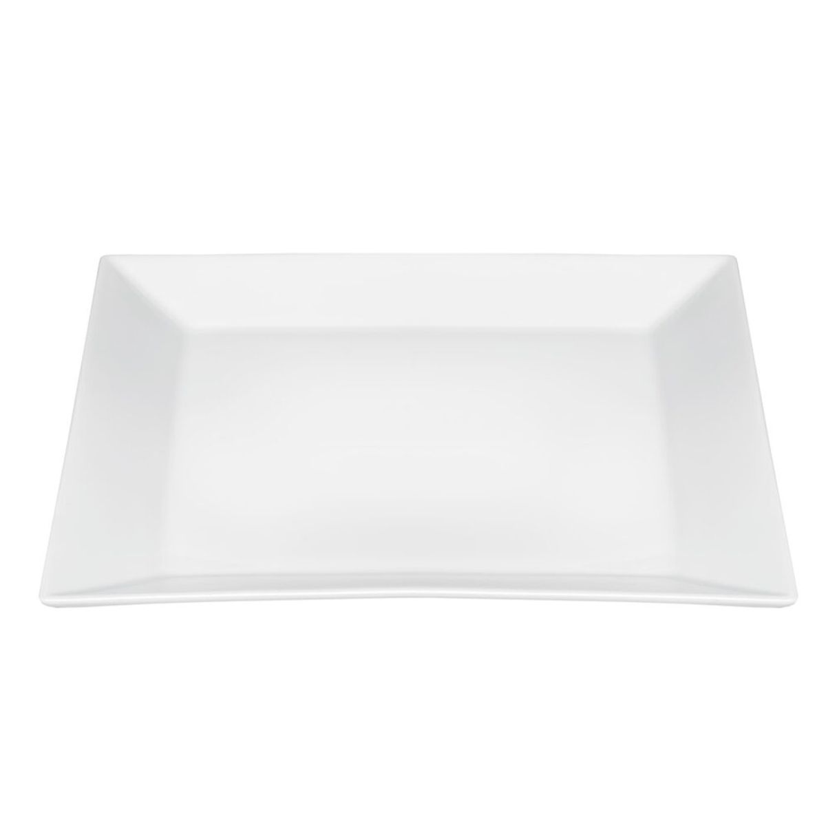STAR FINE PORCELAIN - SET DE 12 PLATOS BAJOS CUADRADOS BLANCOS 27 CM STAR STAR FINE PORCELAIN