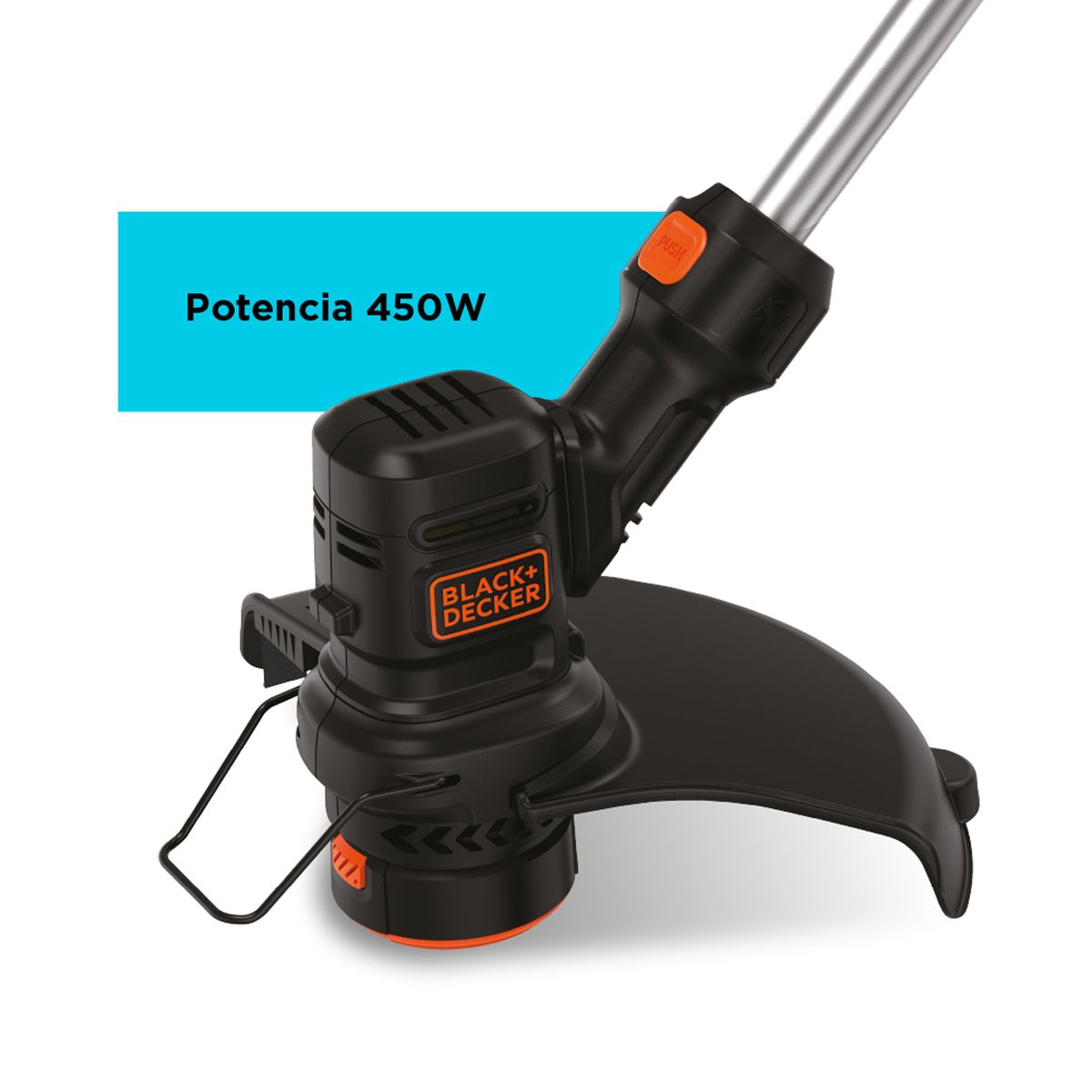 BLACK+DECKER - Orilladora / bordeadora 450W 2 en 1 BLACK+DECKER