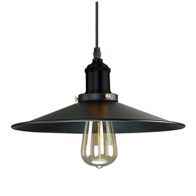 Imagen 2 del producto Lámpara Colgante E-27 Diseño Vintage Negro Sigis