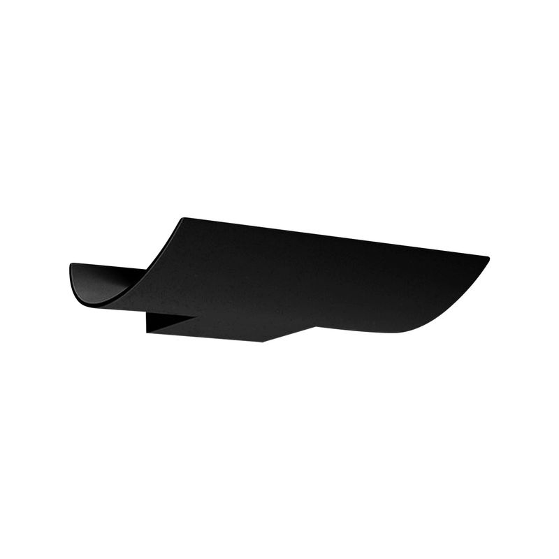 LED STUDIO - APLIQUÉ MURO LED STUDIO VALENTINO 15W LUZ CÁLIDA IP54 NEGRO