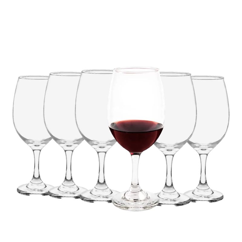 CRISTAR - Copa De Vino, Agua  Gran Copa 615ml X6