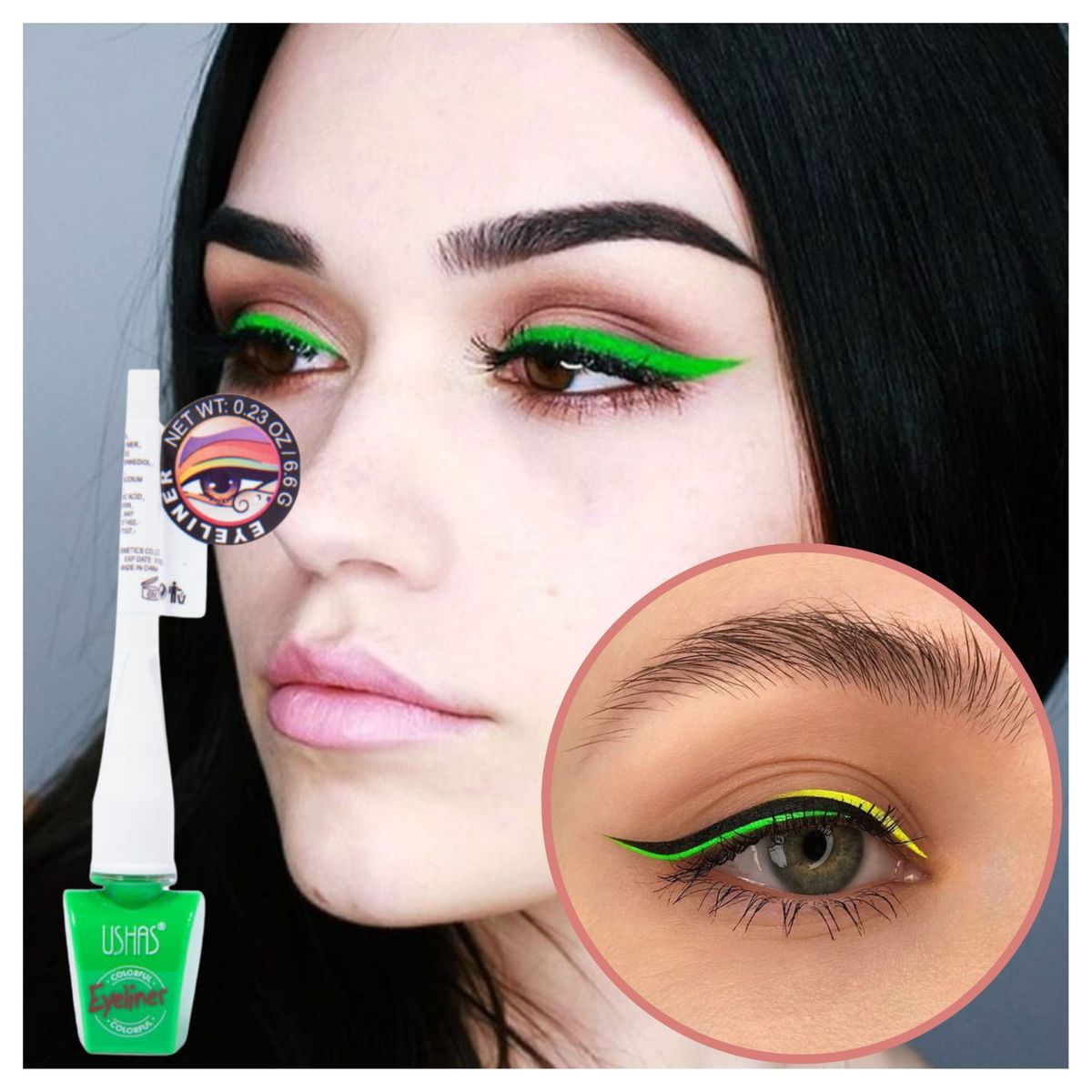 GENERICO - Delineador de ojos liquido colorfull