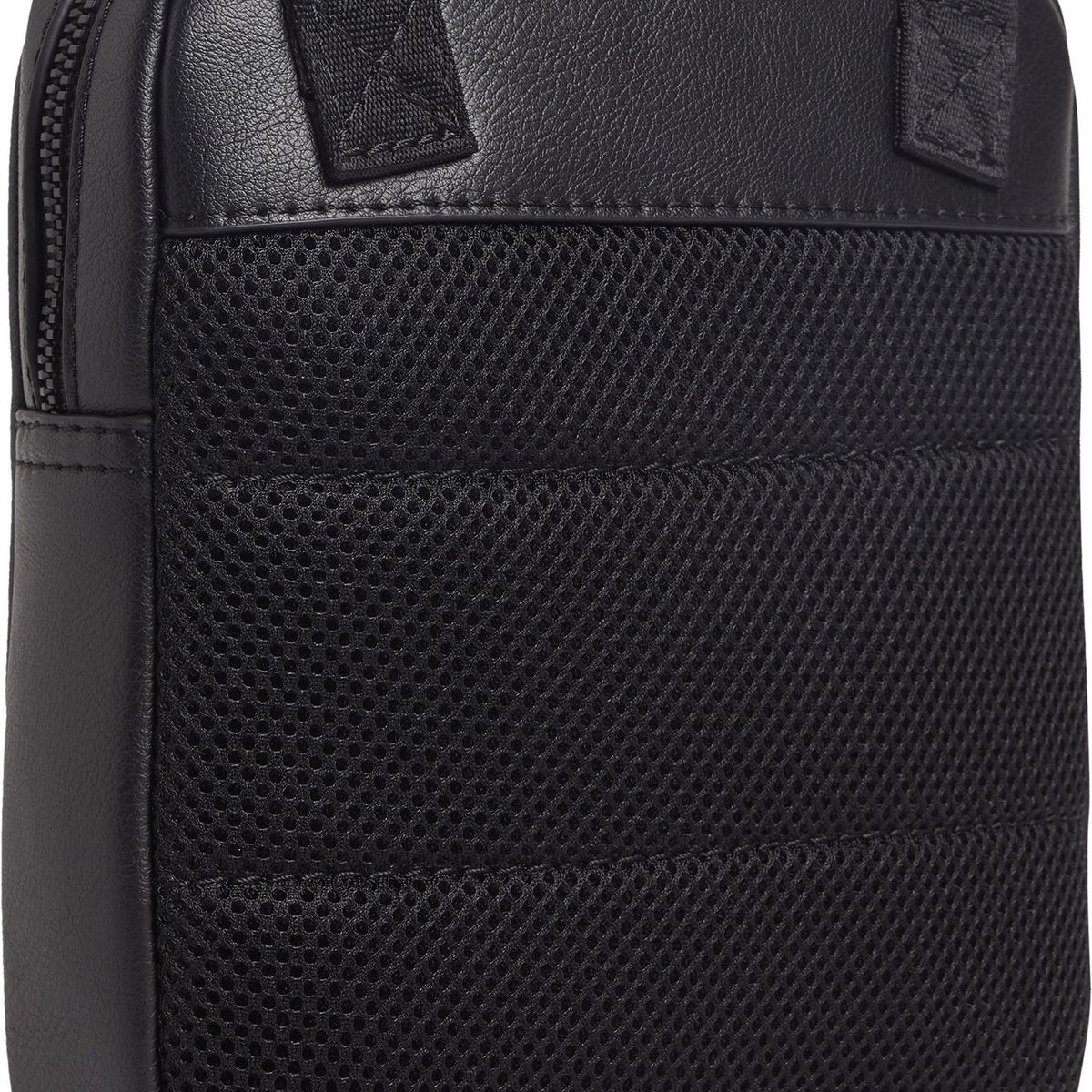 CALVIN KLEIN - Cartera Tagged Reporter Negro Calvin Klein