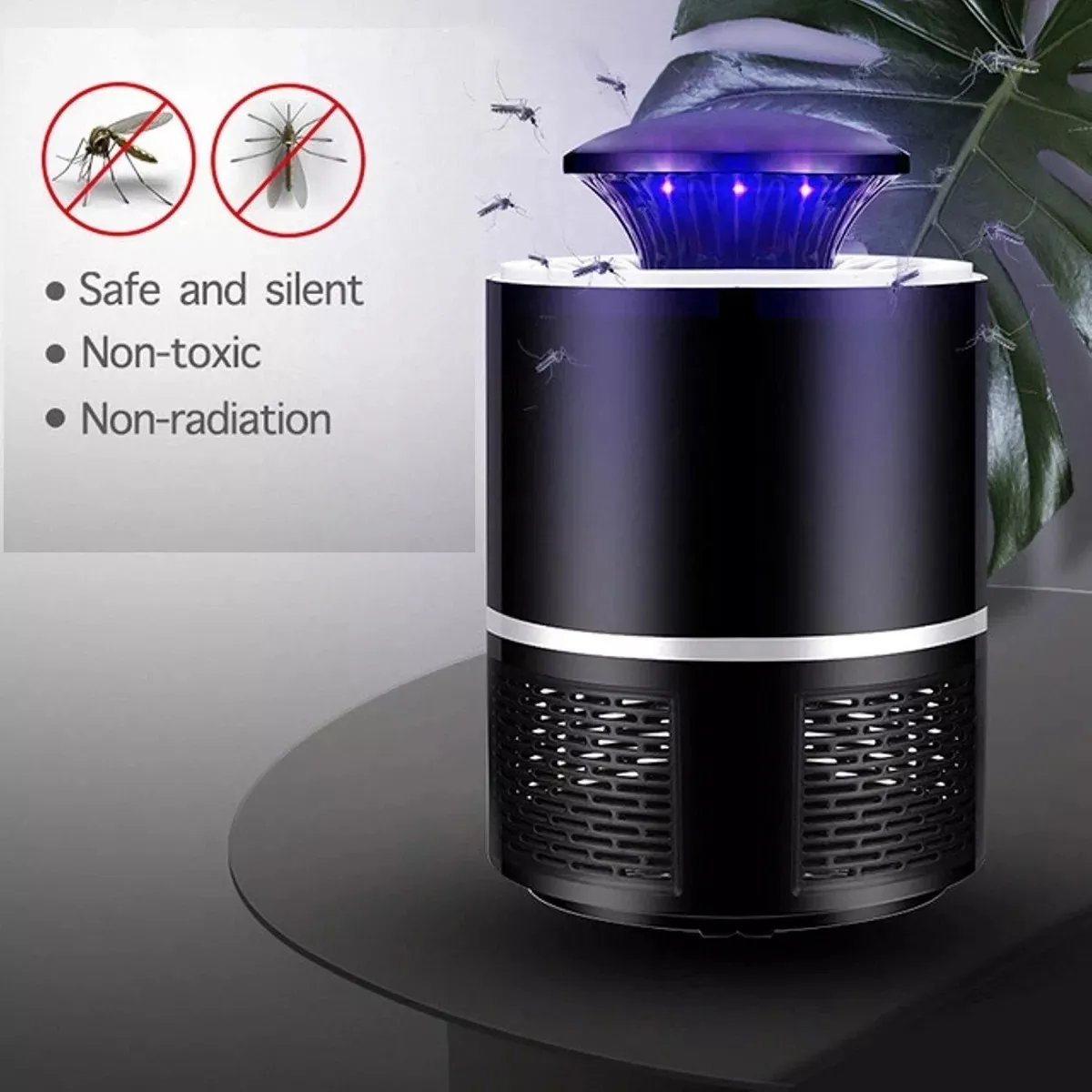 GENERICO - Lampara Eléctrica Mata Mosquitos Y Zancudos