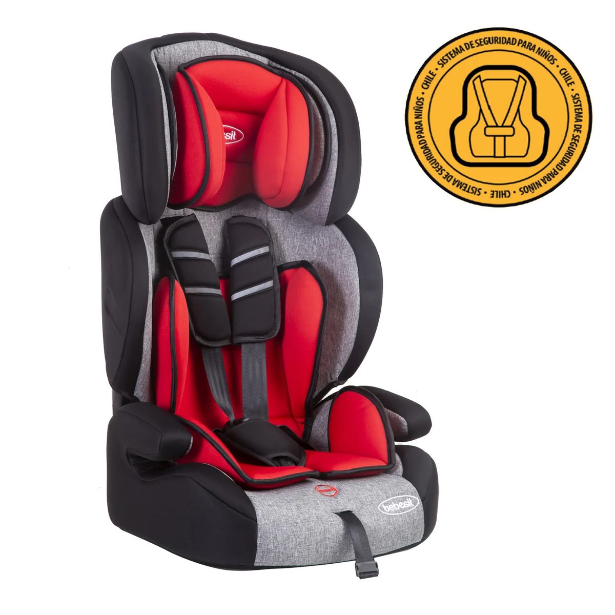 BEBESIT - Silla de Auto Butaca Beline Rojo Bebesit