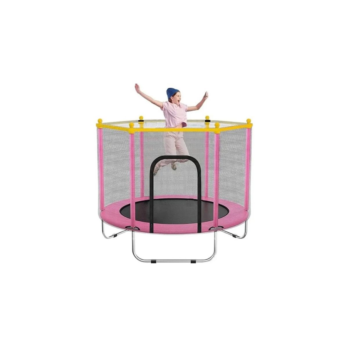 GENERICO - CAMA ELASTICA TRAMPOLIN SALTARINA ROSADA