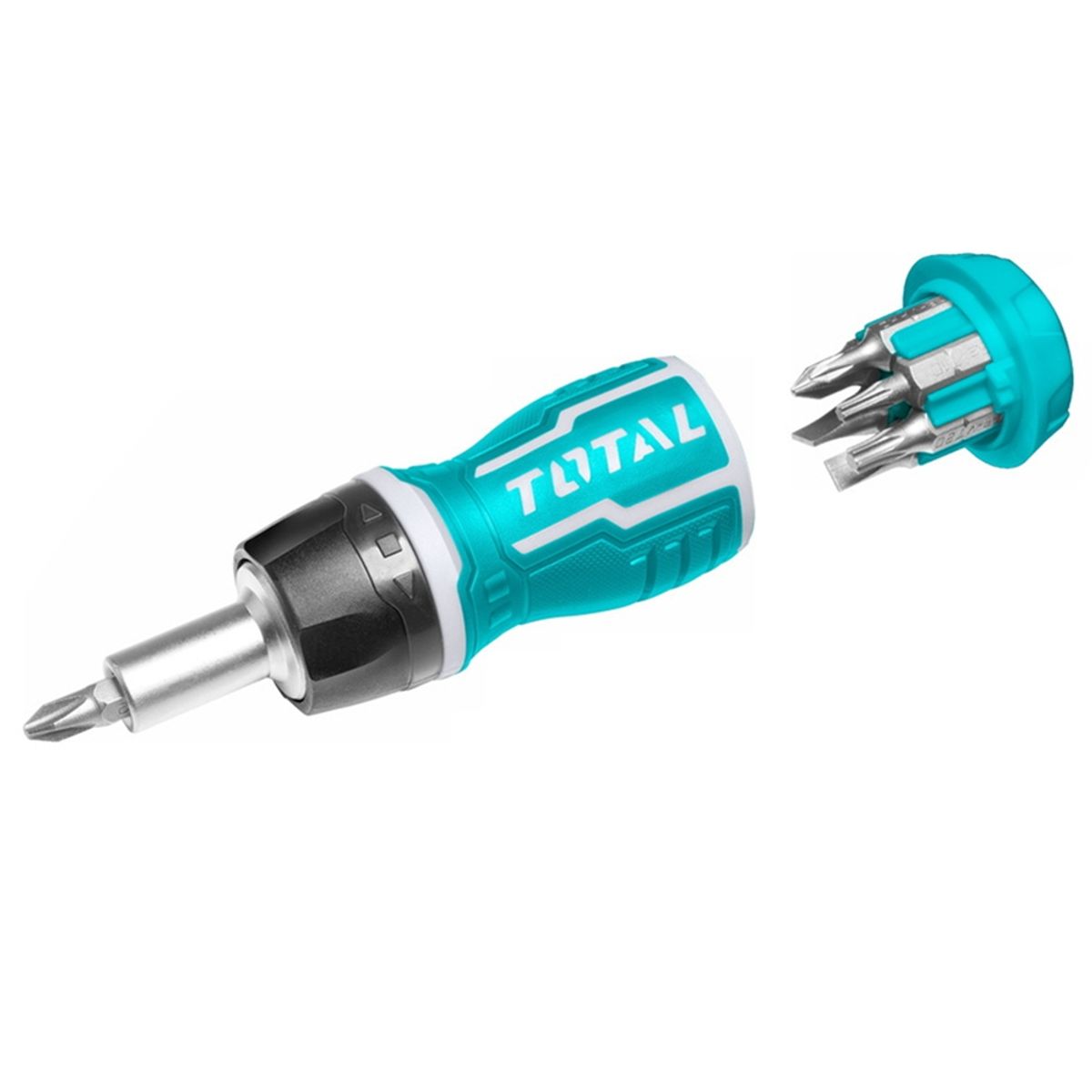 TOTAL TOOLS - Destornillador Ratchet 8 En 1 Total Tacsds1726