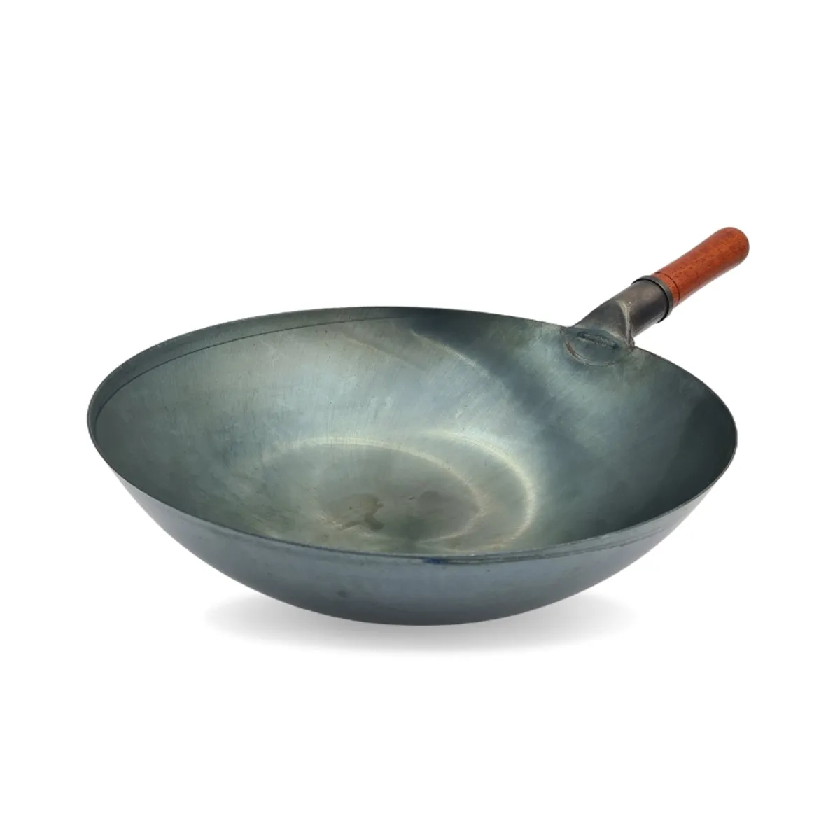 GENERICO - Wok tradicional chino de 38cm acero al carbono