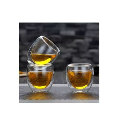 Imagen 2 del producto Set 4 Tazas Espresso Doble Pared 250ml Frio, Caliente