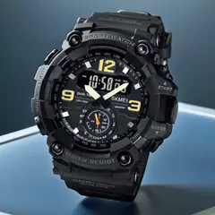 SKMEI - Reloj De Hombre Deportivo Tactico Análogo Digital