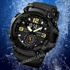 SKMEI - Reloj De Hombre Deportivo Tactico Análogo Digital