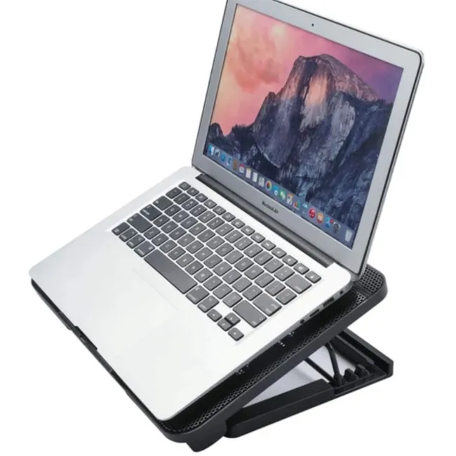 GENERICO - Ventilador para Laptop notebook con soporte Premium