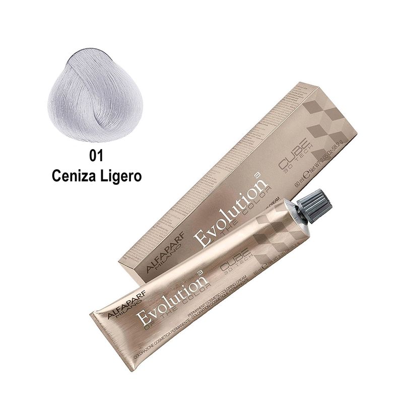 ALFAPARF MILANO - Alfaparf Evolution Coloración Harmonizer - .01 Ceniza Ligero