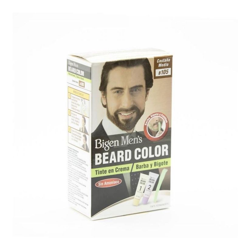 BIGEN - Tinte Para Barba Beard Color #B105 Castaño Medio BIGEN