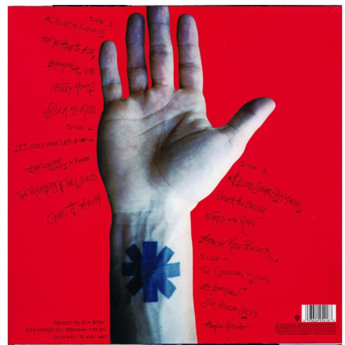 HITWAY MUSIC - RED HOT CHILI PEPPERS - BLOOD SUGAR SEX MAGIK (2LP) - VINILO HITWAY MUSIC