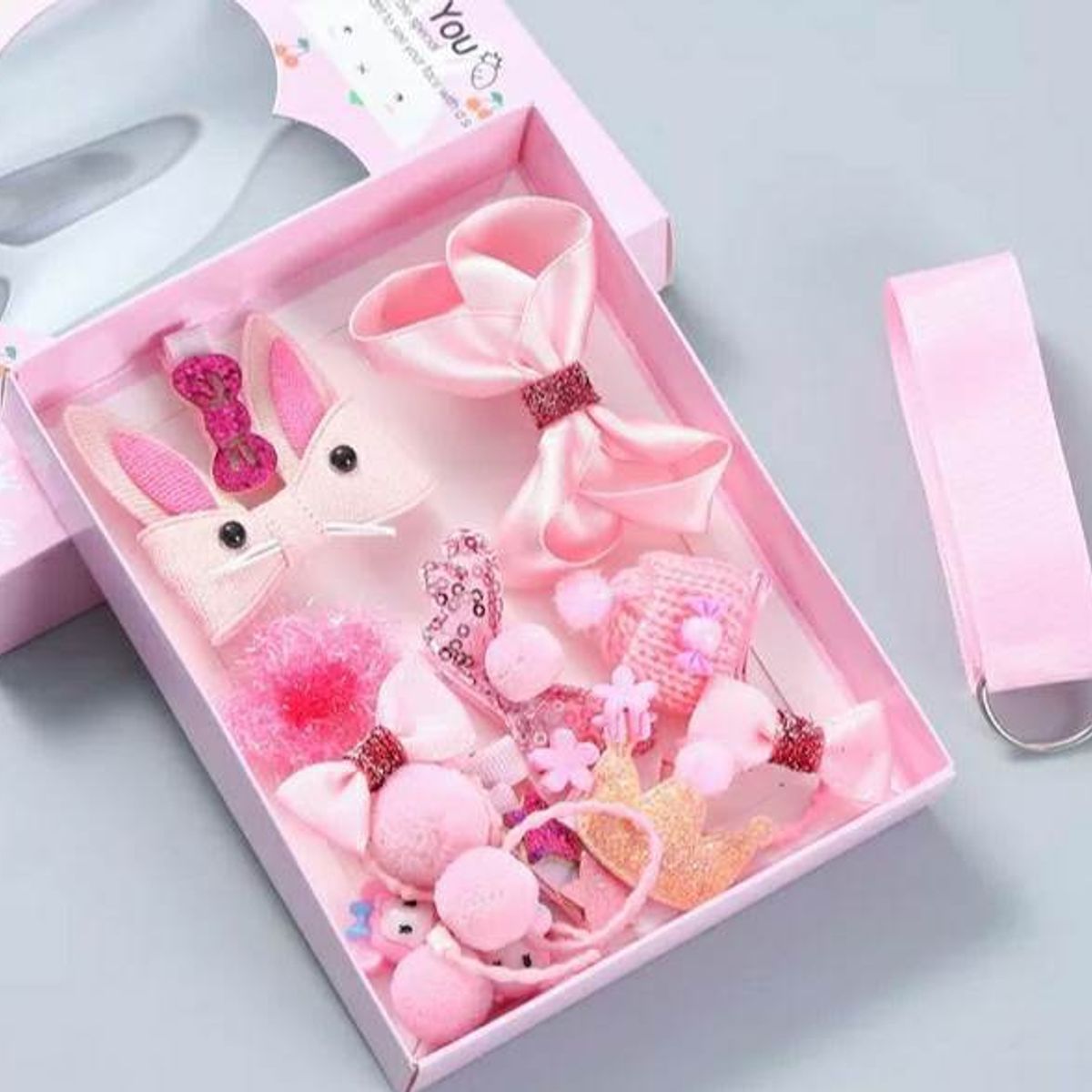 GENERICO - Set caja accesorios para cabello para niña