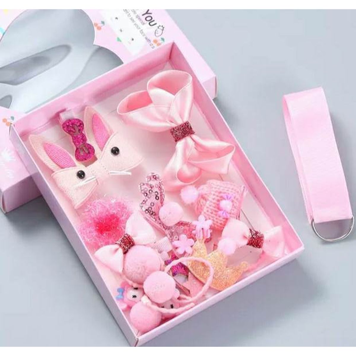 GENERICO - Set caja accesorios para cabello para niña