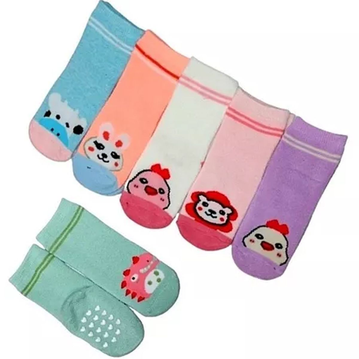 EVERSO - 6 Calcetines Térmicos De Algodón - Precio Por Pack6 Niña