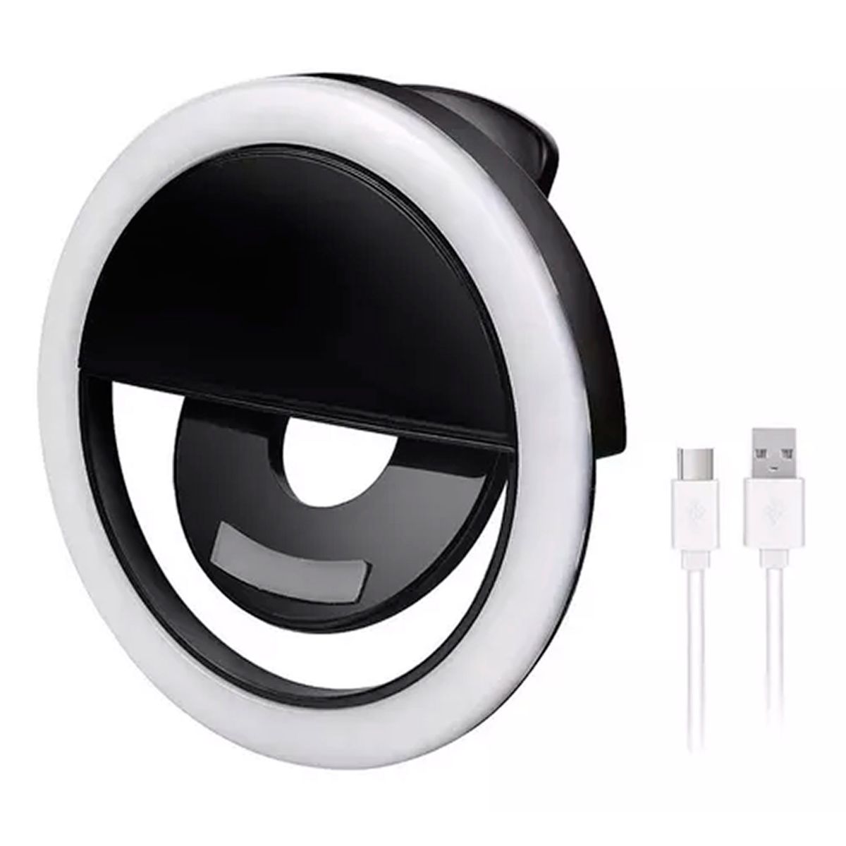 ESHOPANGIE - Aro De Luz Led Selfie Con 3 Modos Iluminación Usb Eshopangie