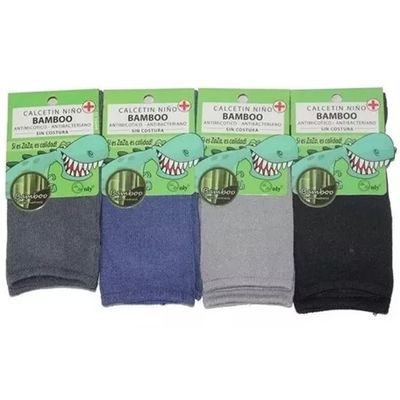 Imagen 2 del producto Pack6 Calcetas De Bambu Sin Costura Para Niño