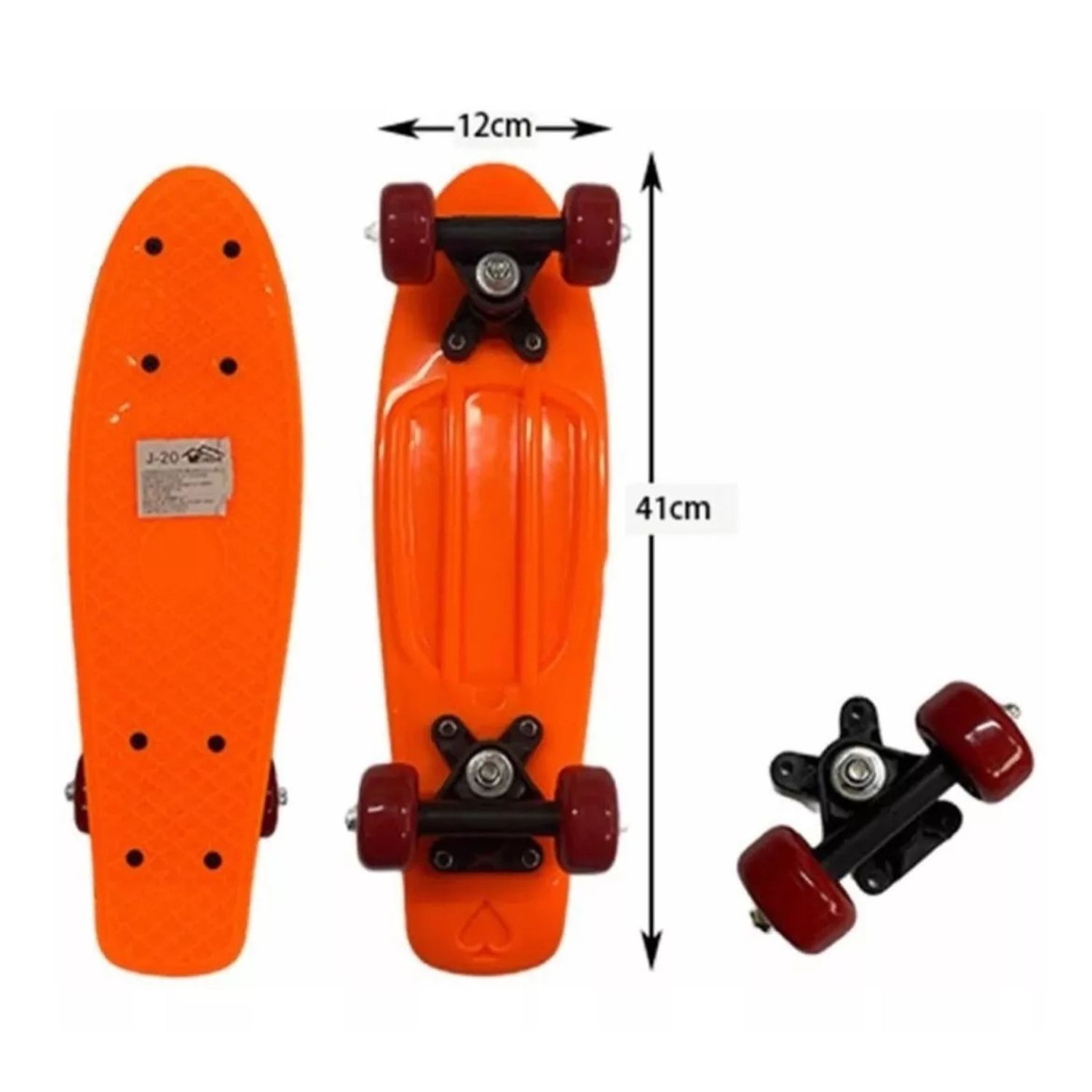 GENERICO Patinetas Skate Para Niños/as Patineta Para Niños