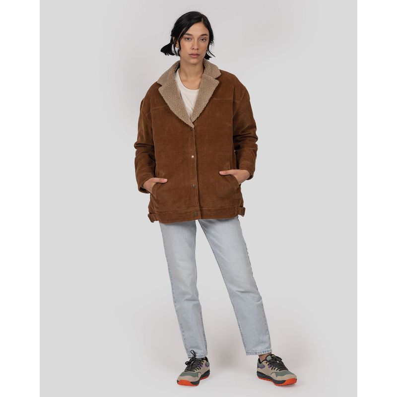 GNOMO - Chaqueta Corduroy Baglir Mujer Brown Gnomo