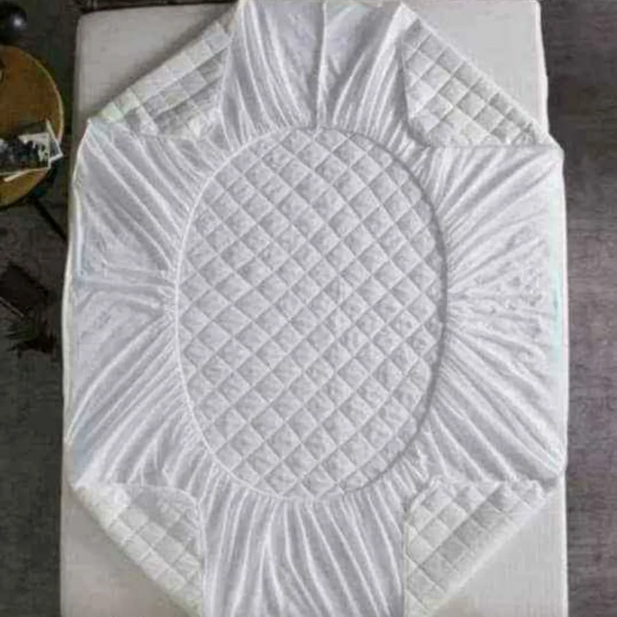 GENERICO - Cubre Colchón Impermeable 2 Plazas + 2 Fundas De Almohada