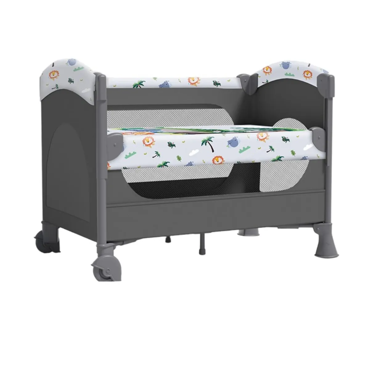 LUBABYCAS - Cuna Colecho Corral 3 En 1 Lubabycas León