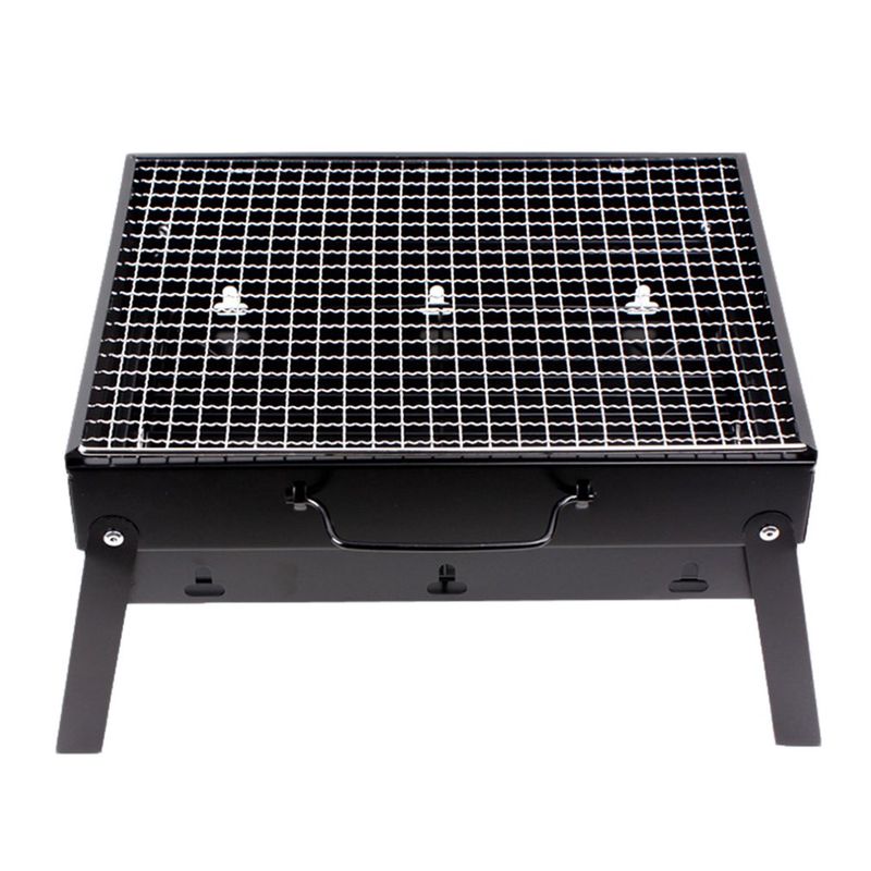 GENERICO - Parrilla Portatil a Carbon Plegable para Camping Aire libre