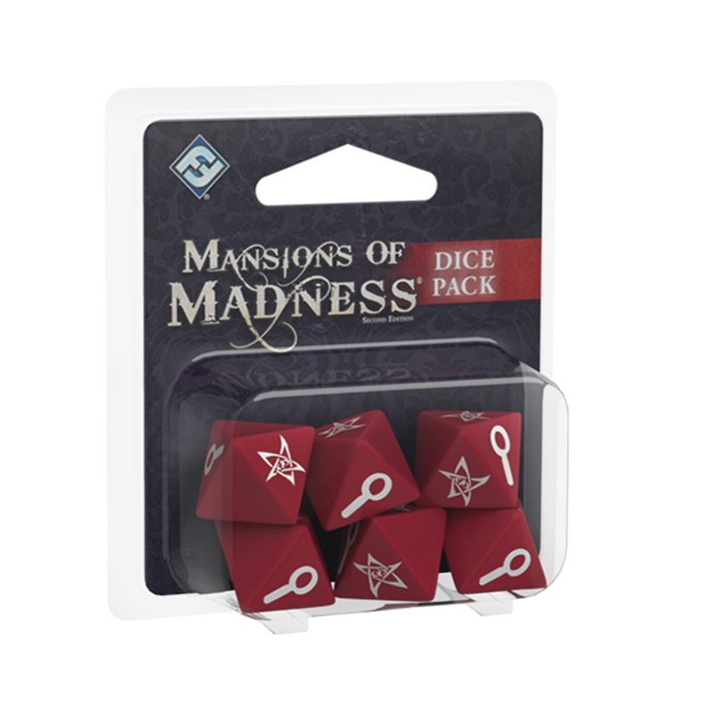 EDGE ENTERTAINMENT - Mansiones de la Locura Set de dados - En Español