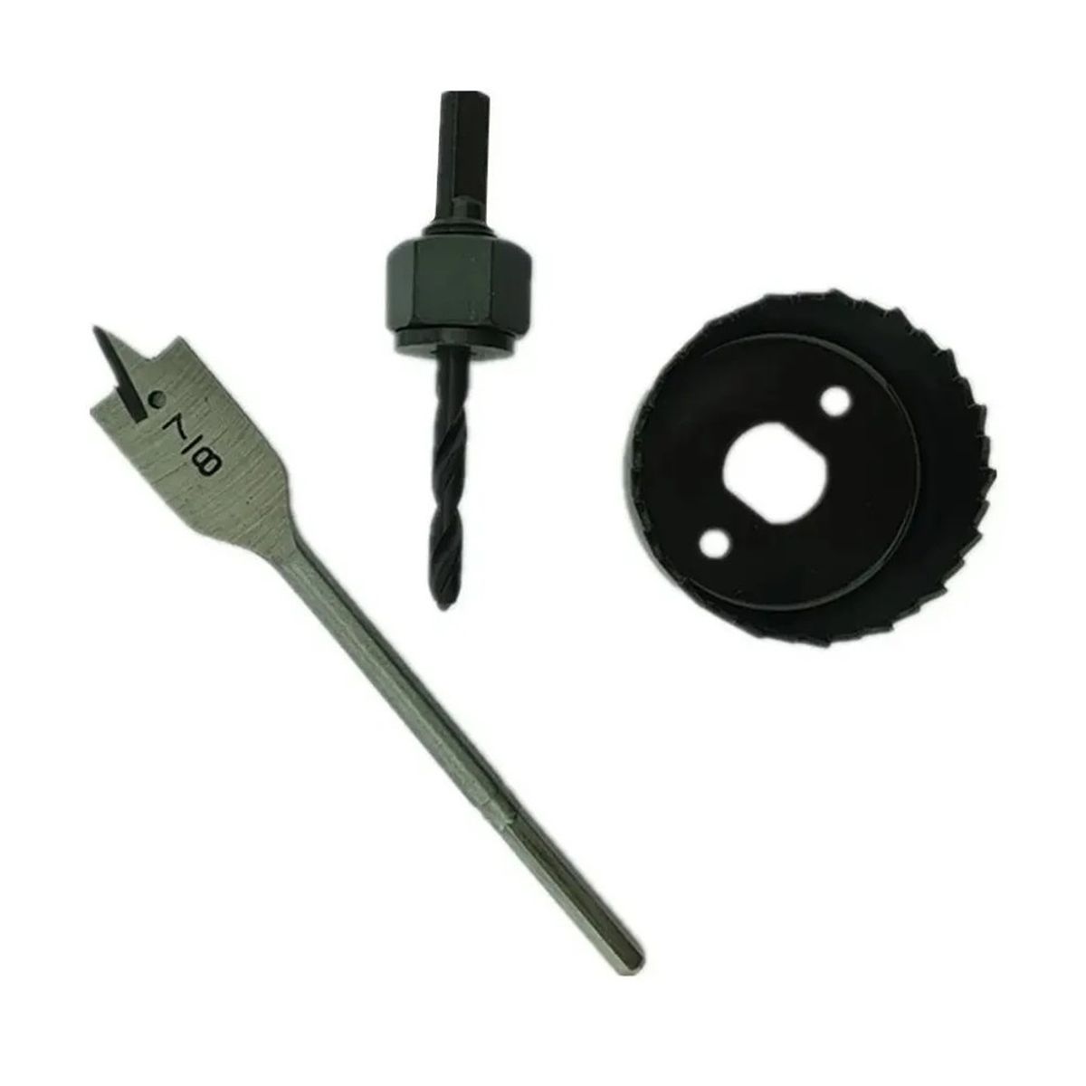 GENERICO - Sierra Copa Para Instalar Cerraduras 3 Piezas Toolmak