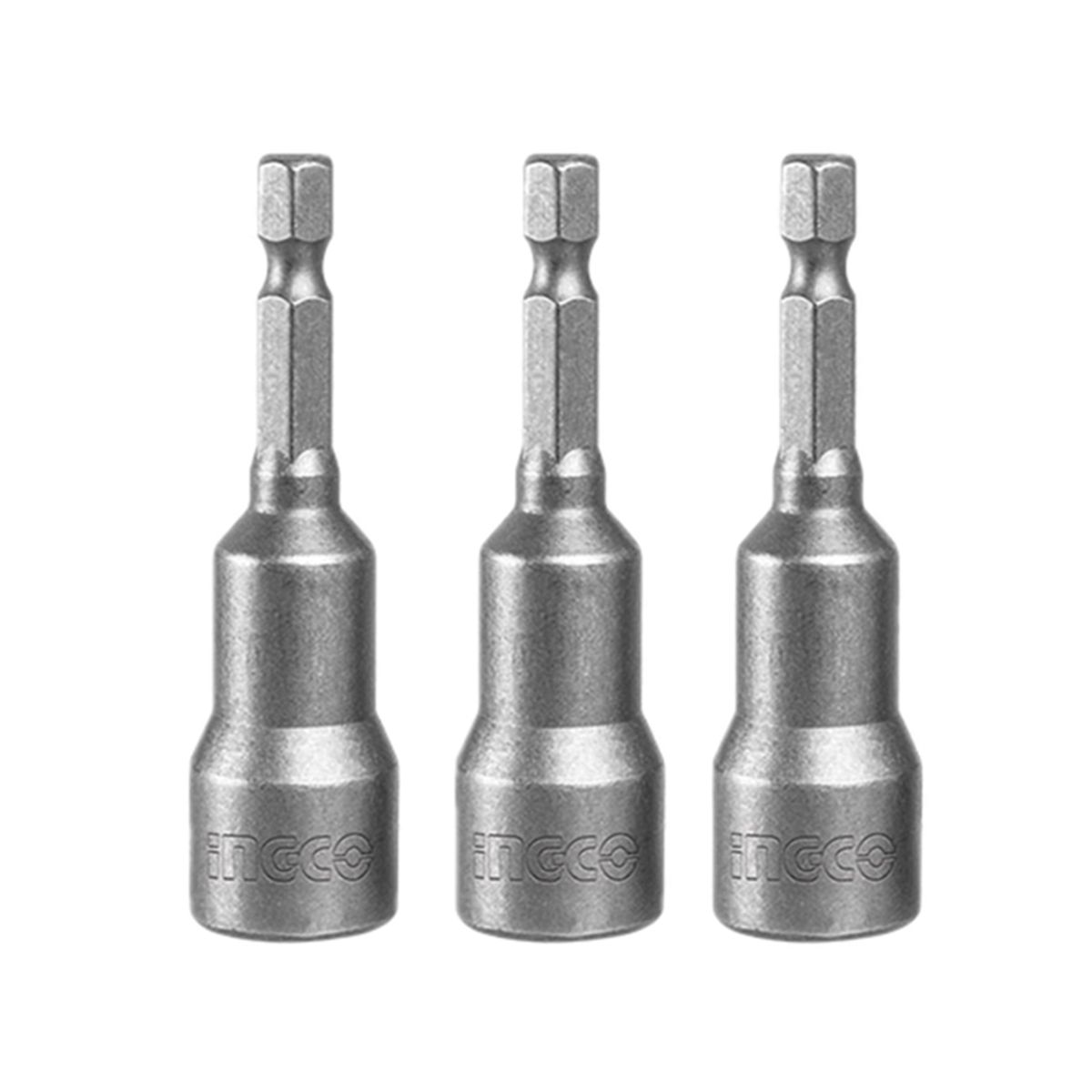 INGCO - Adaptadores Para Taladro 10mm Punta Magnetica 3 Pcs Ingco