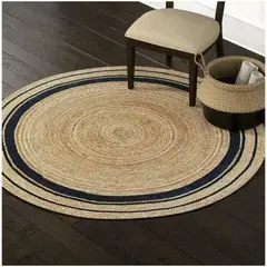 GENERICO - Alfombra redonda Yute Delhi 120CM