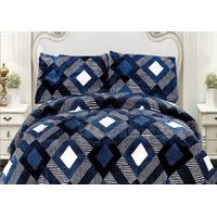 COBERTOR SUPER KING CON DISEÑO QUITA FRIO CON CHIPORRO Y PLUSH 250X270