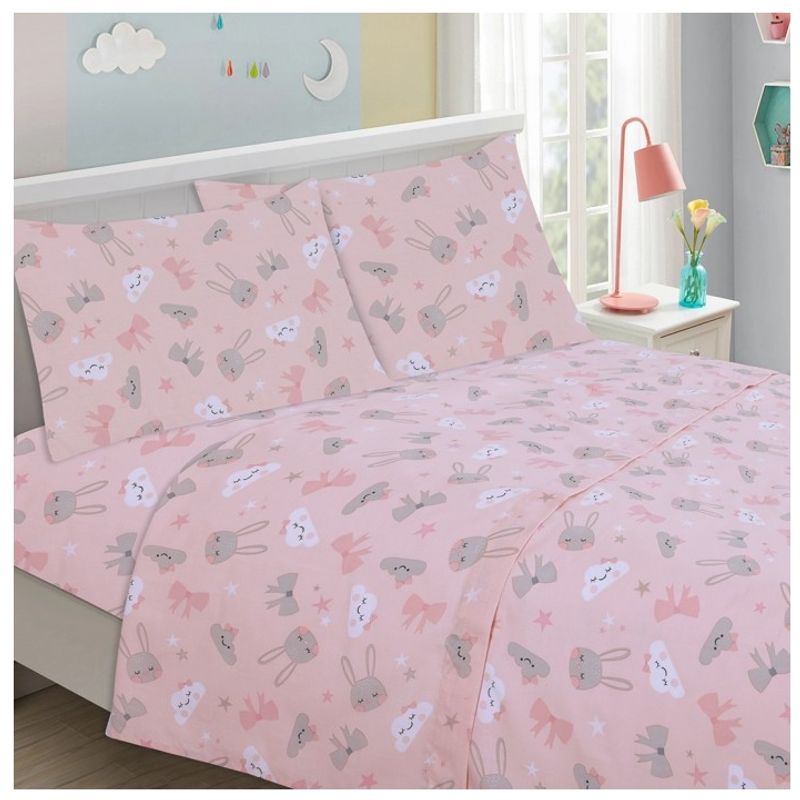 Ilusion - Sabana Infantil Illusions 144 Hilos 1,5 plaza con Funda Modelo Lady