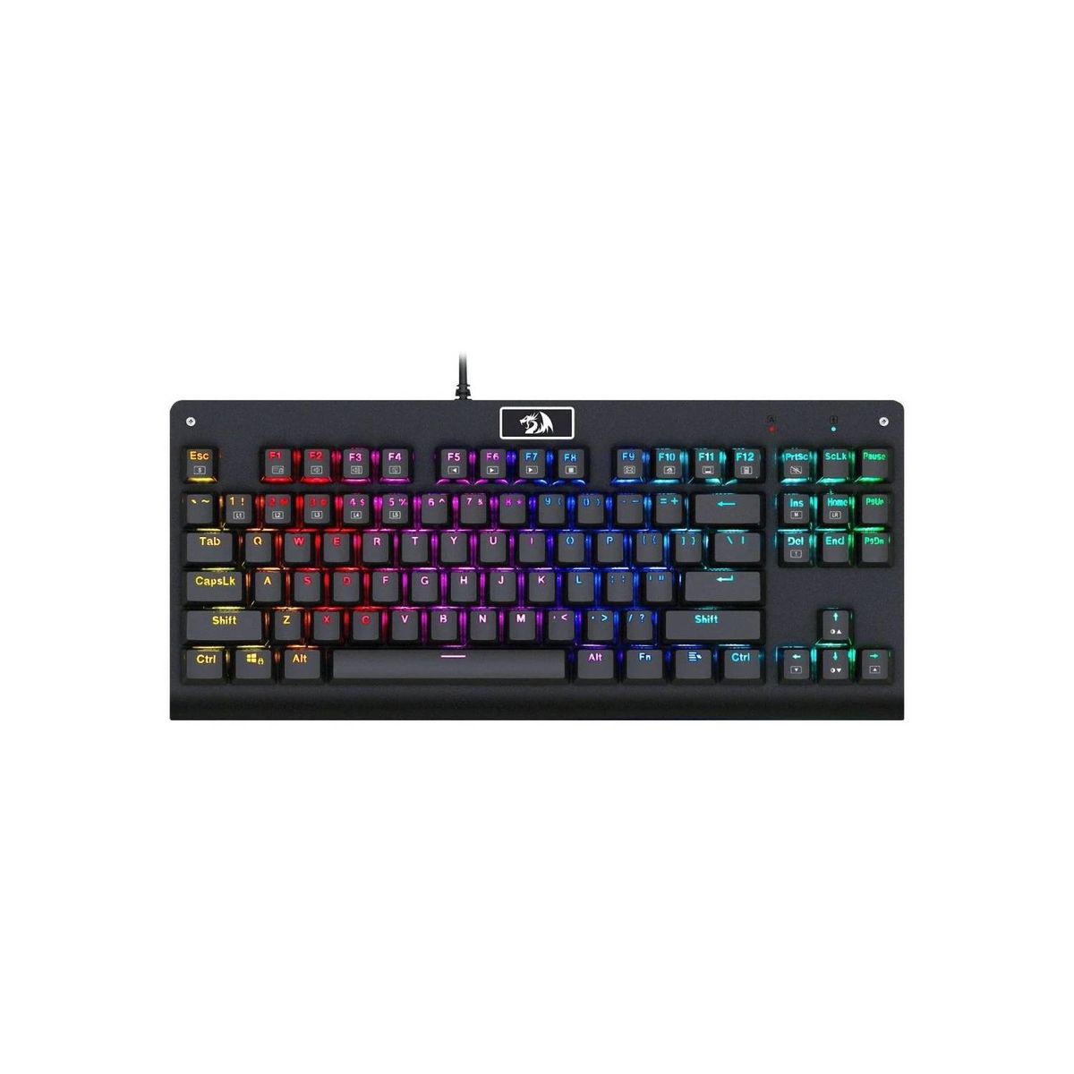 REDRAGON - Teclado Gamer Redragon Dark Avenger K568-RGB Switch Rojo
