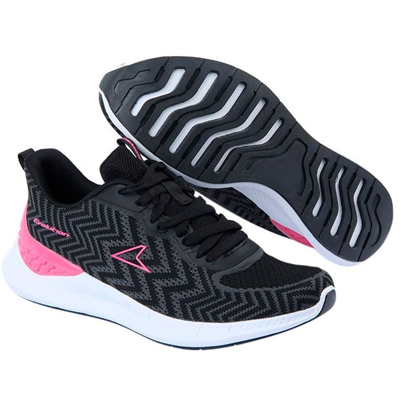 POWER - ZAPATILLA DEPORTIVA POWER EVOLUTION NEGROROSA