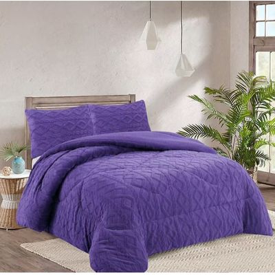 Imagen 2 del producto Cobertor o Cubrecama Plush 2 plazas; ZicZac