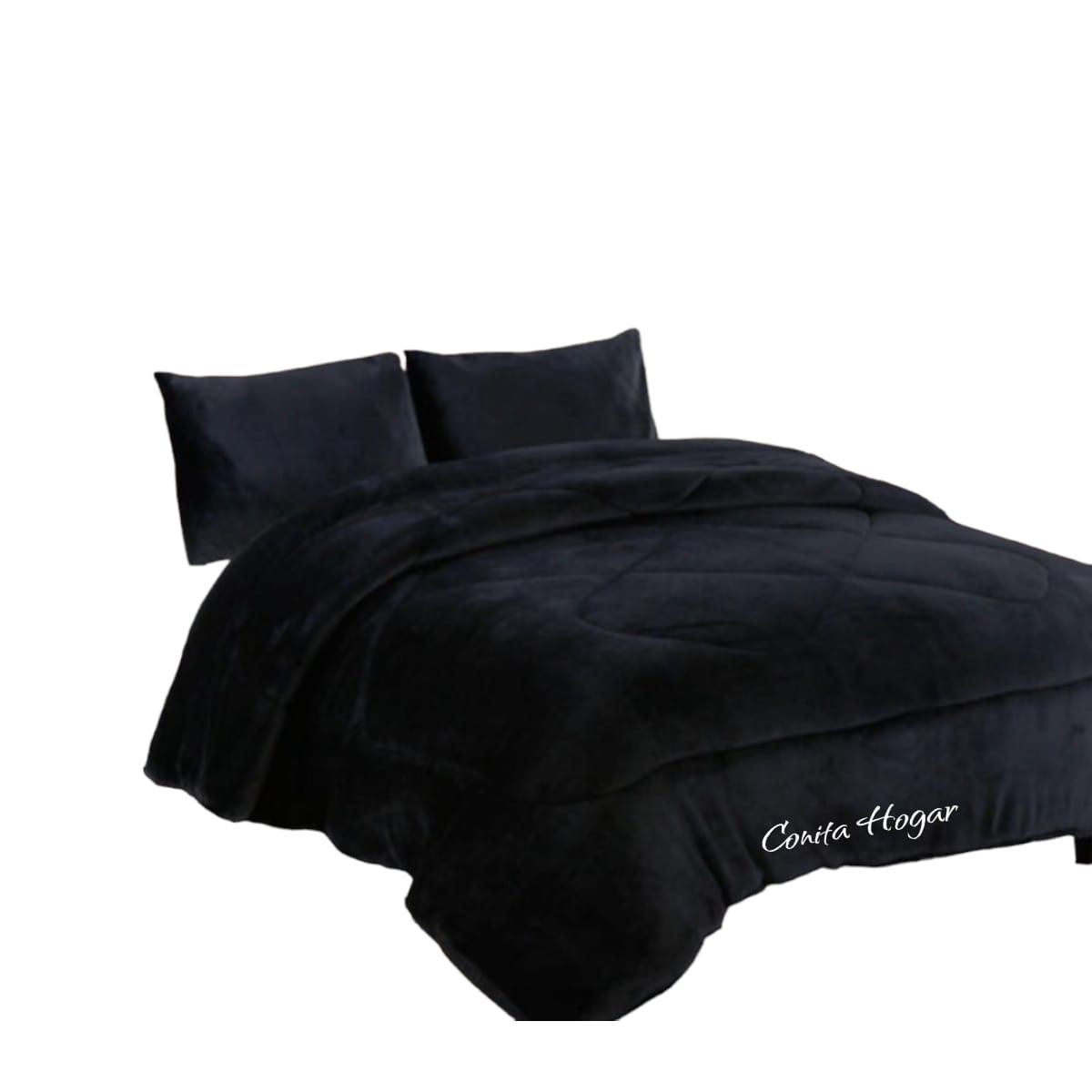 GENERICO - Cobertor o Cubrecama Plush; 2 plazas